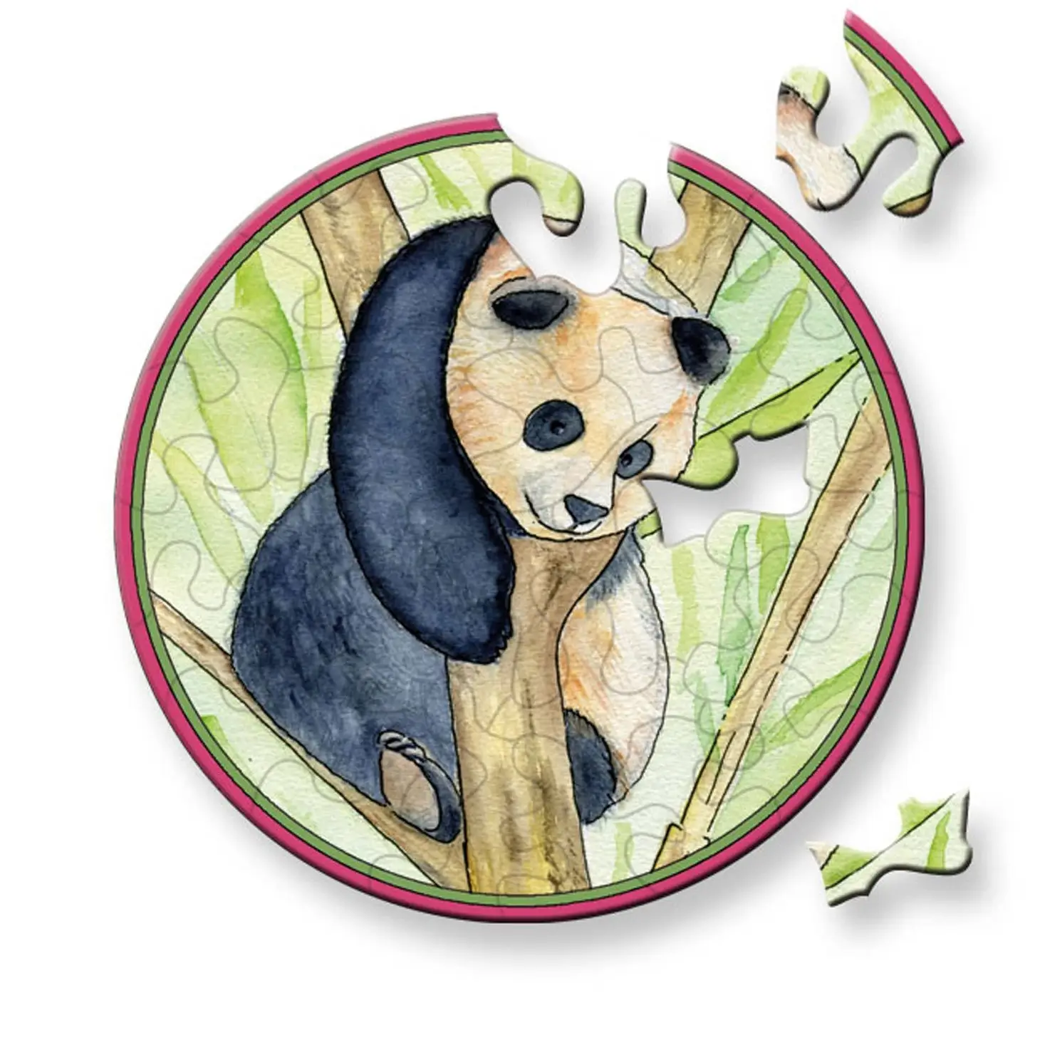 Tiny Matchbox Jigsaw Puzzle Panda El Emporio De Zoe