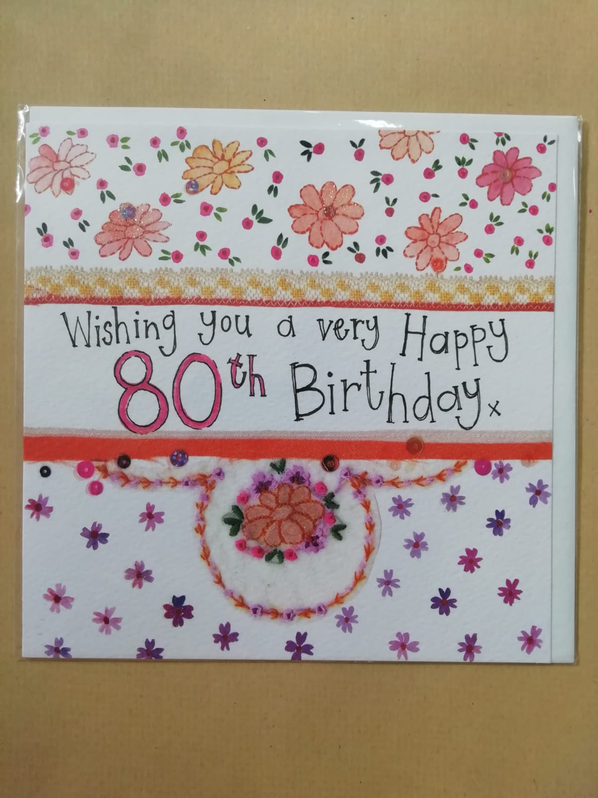 Alex Clark Wishing You A Very Happy 80 Year Old Birthday Card - El ...