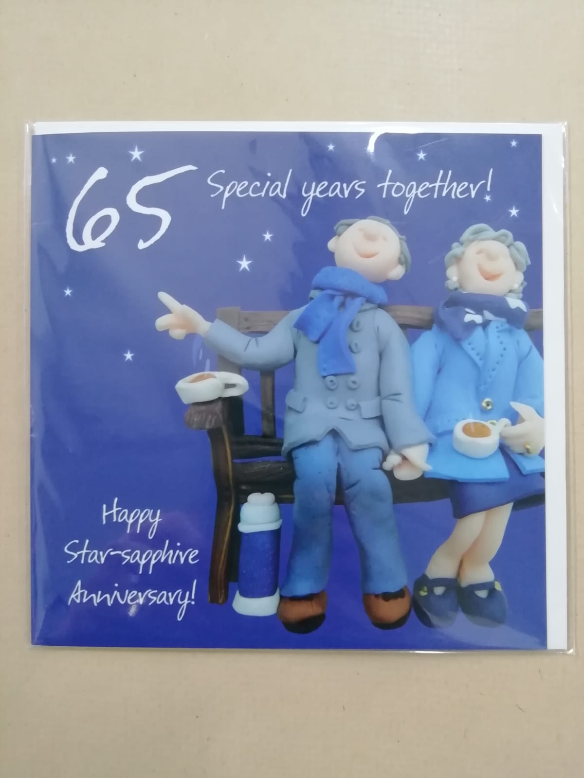 Holy Mackerel 65 Special years Together Card - El Emporio de Zoe