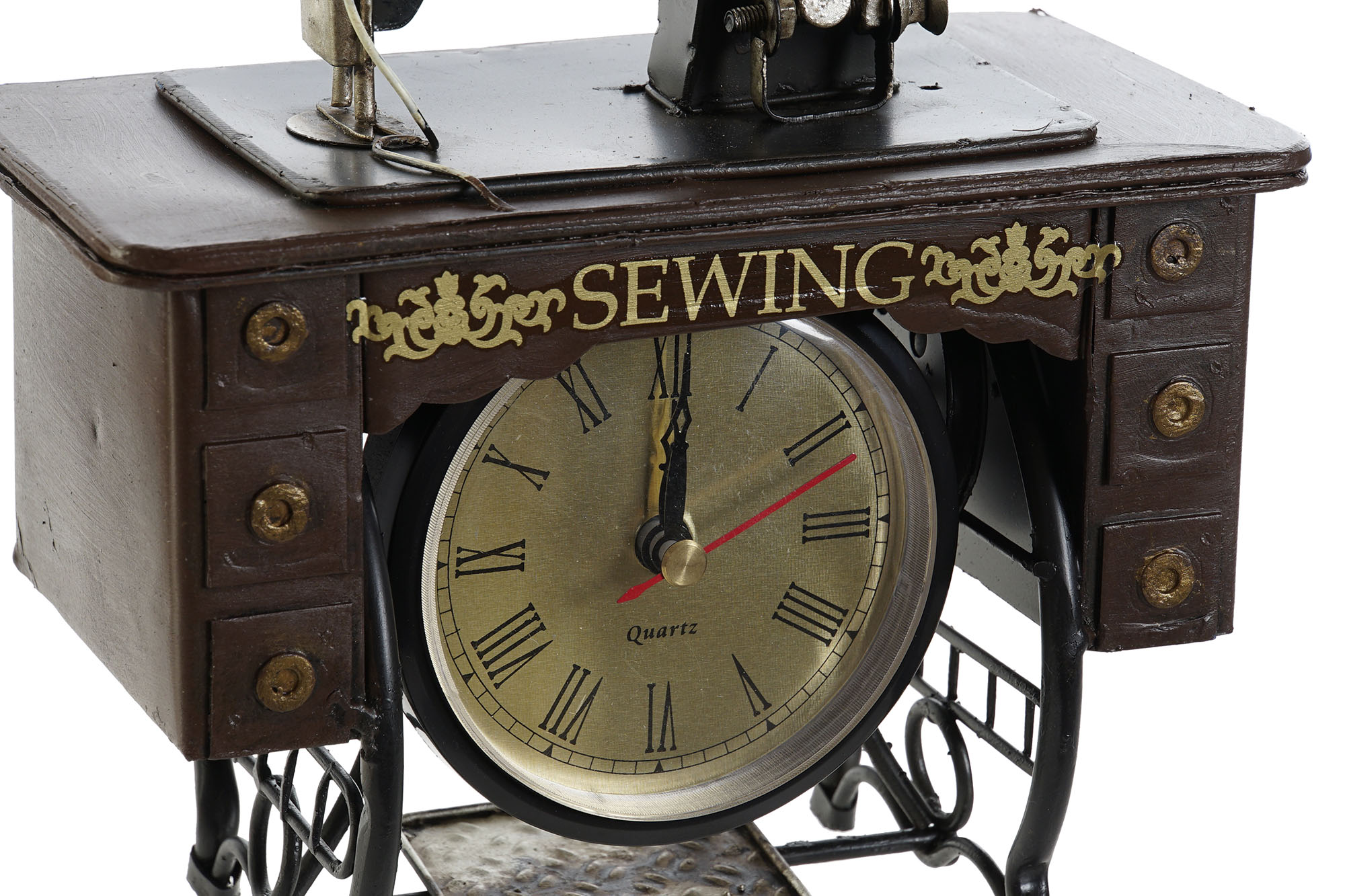 Sewing Machine Design Clock El Emporio de Zoe