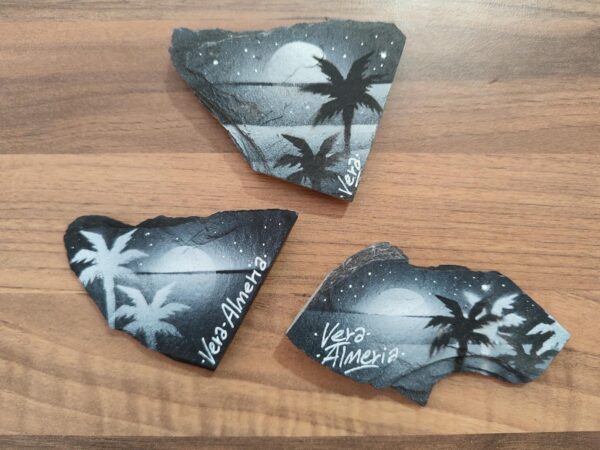 Vera Magnet Slate Palm Tree