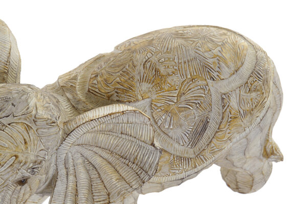 FIGURE RESIN 33,5X17X35 ELEPHANT BEIGE - Image 3