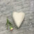 Small Wooden Heart Decoration Grey