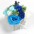 Bouquet Soap Flowers-Blue Roses and carnation