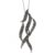 Marcasite Ribbon Pendant with 18″ Trace Chain and Presentation Box