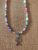 Beaded Indalo and Pearl Necklace Assorted Colours