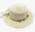 Ladies Sun Hat With Shell and Bead Detail Cream